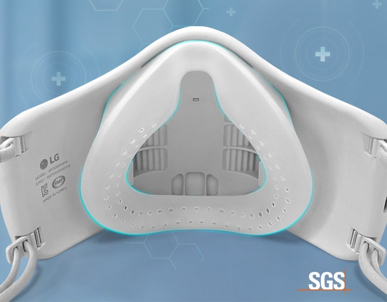 Новая маска LG puricare способна решить самую большую проблему - свободно дышать