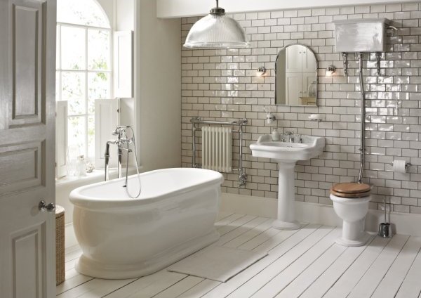 Мебель для ванных комнат в индустриальном стиле. Совершенство линий и практичность.
