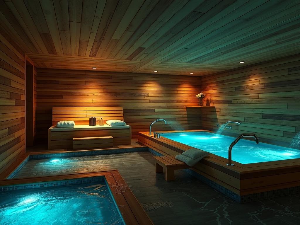 saunas and bathsфото